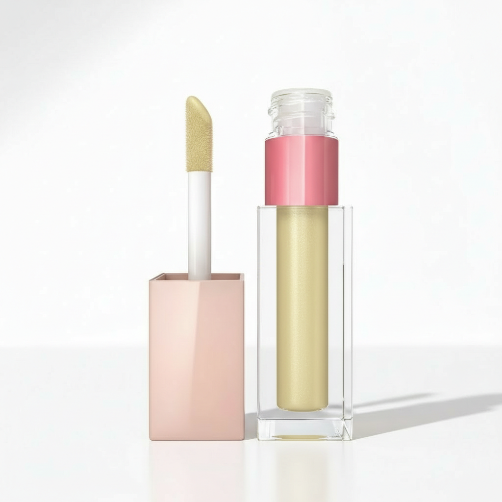 Återfuktande läppglans med intensiv glans | Klibbar inte, håller länge för mjuka läppar